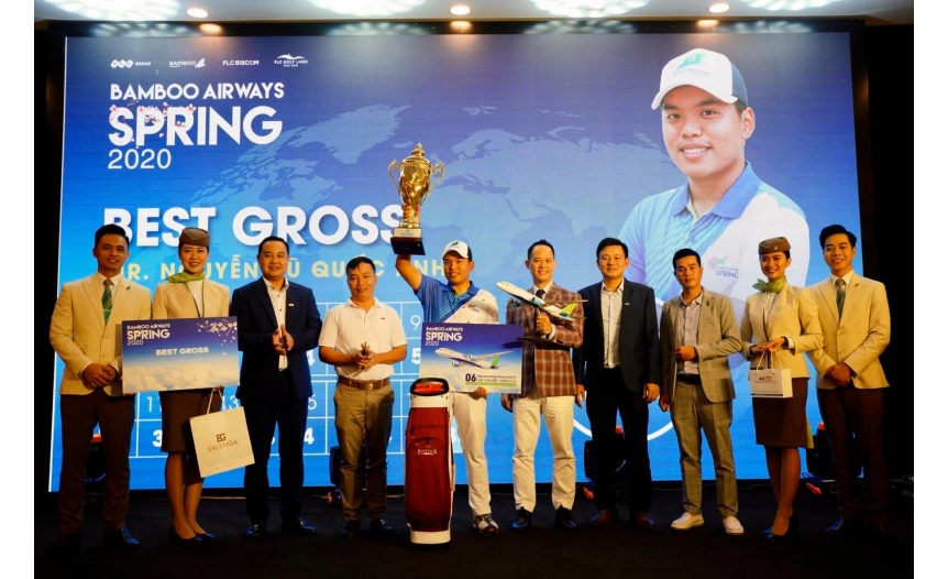 Golfer 17 tuổi Nguyễn Vũ Quốc Anh - nhà Vô địch của Bamboo Airways Spring 202