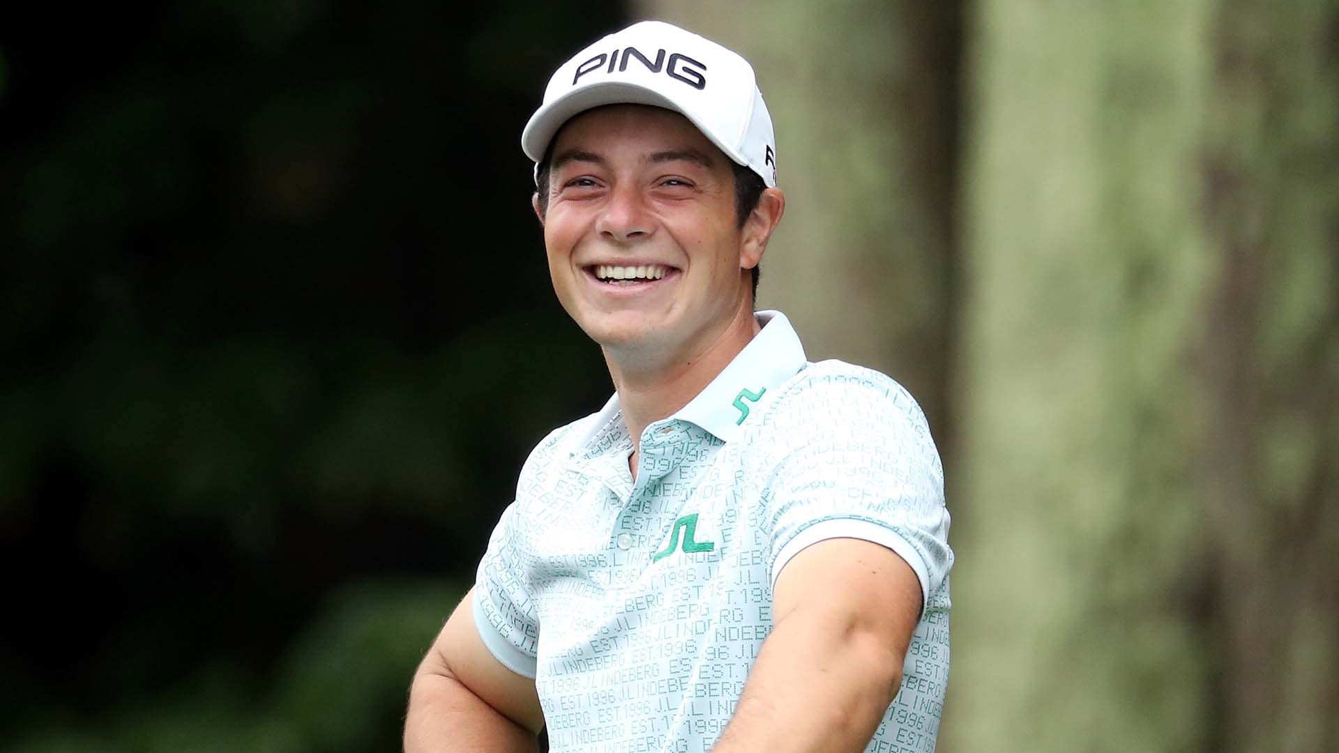Golfer 22 tuổi hiện đang xếp hạng 60 trên OWGR sau chưa đầy 1 năm lên chuyên nghiệp. (Ảnh: Getty Images)