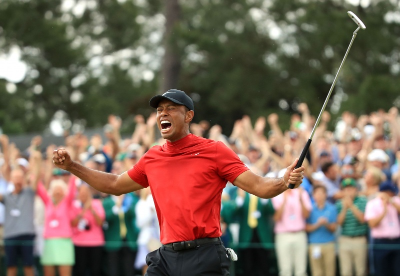 Tiger Woods - đương kim vô địch The Masters