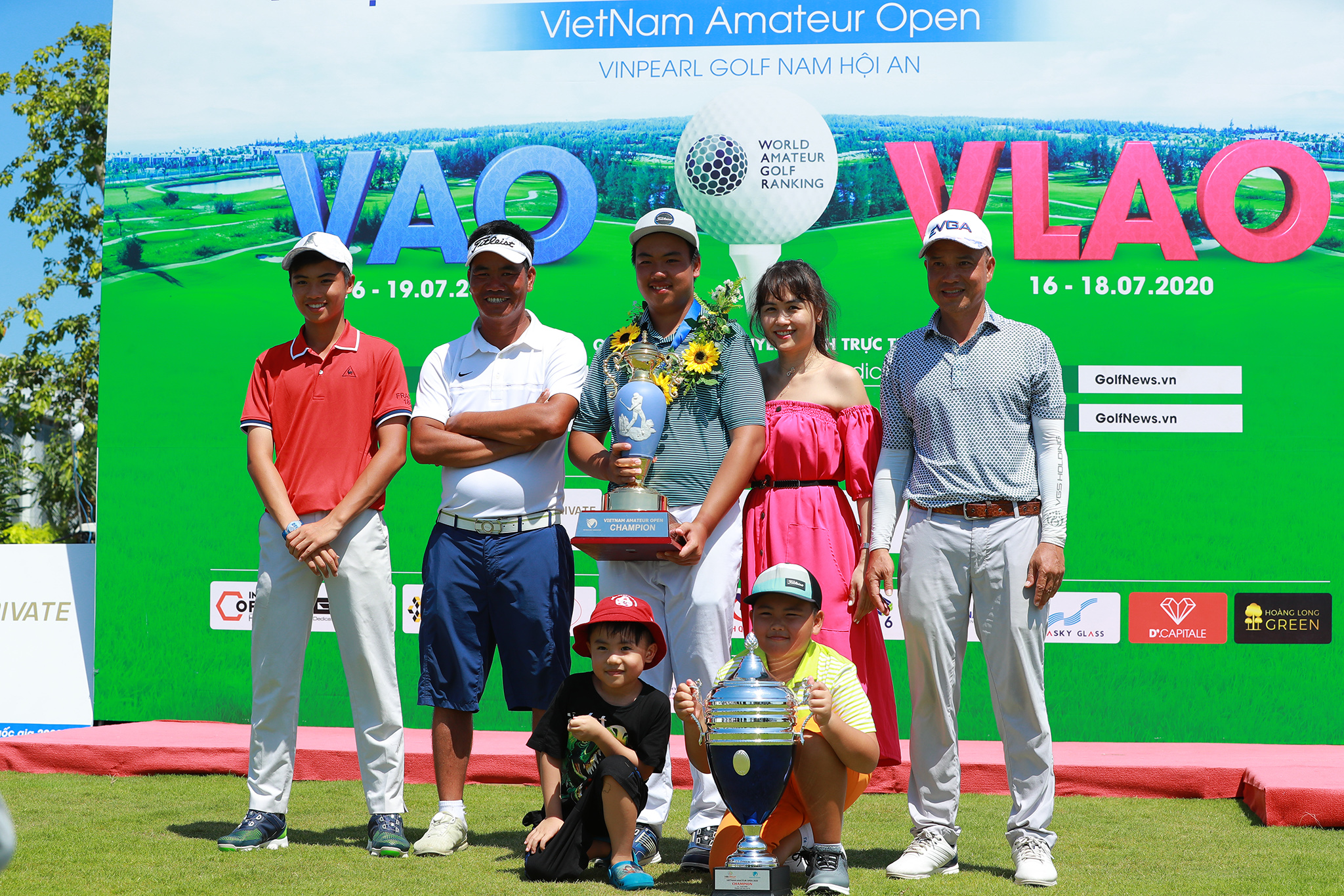 Hai anh em Quang Trí - Đặng Minh đều gặt hái được thành tích cao trong giải đấu lớn năm nay. (Ảnh: Golfnews)