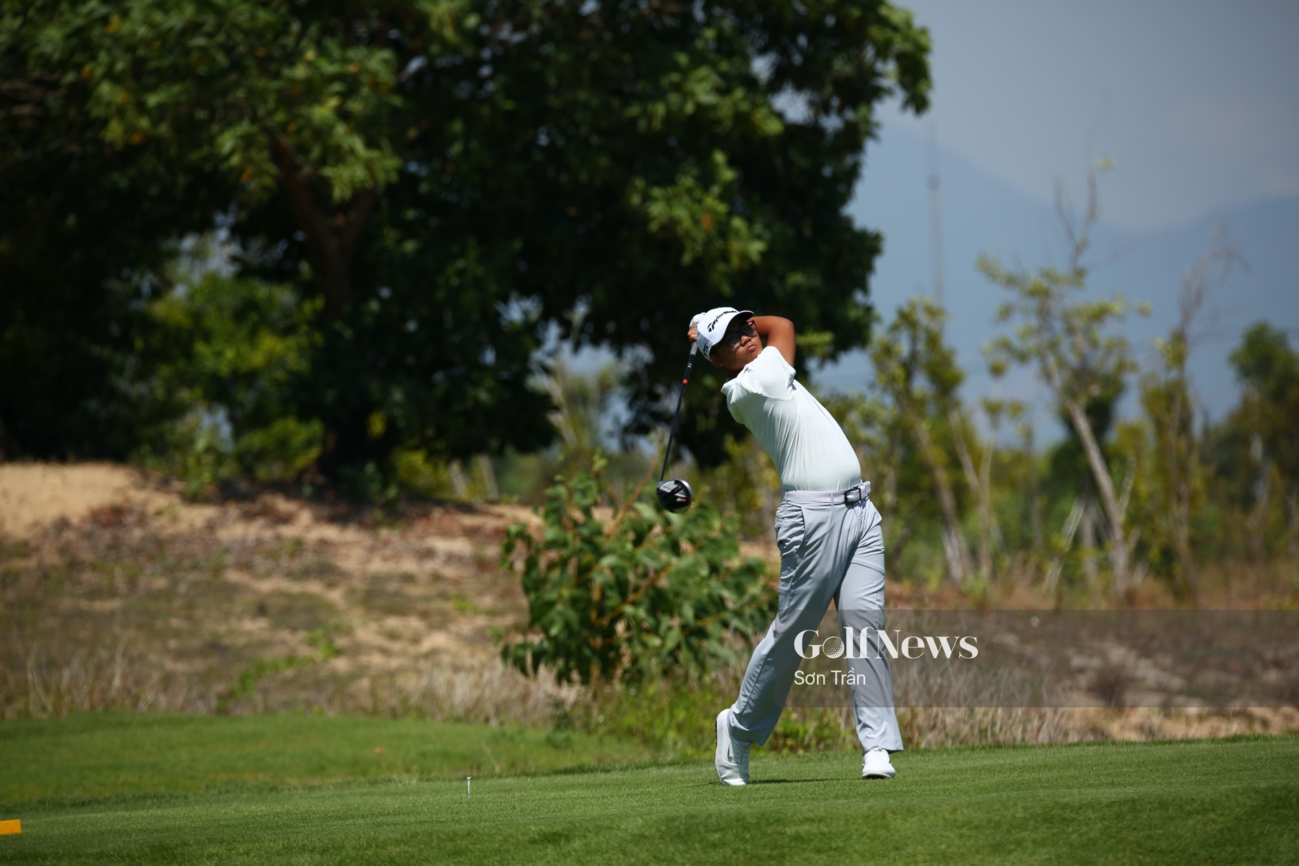 Đặng Minh tiếp tục thi đấu xuất sắc tại giải đấu tuần này. (Ảnh: Golfnews)