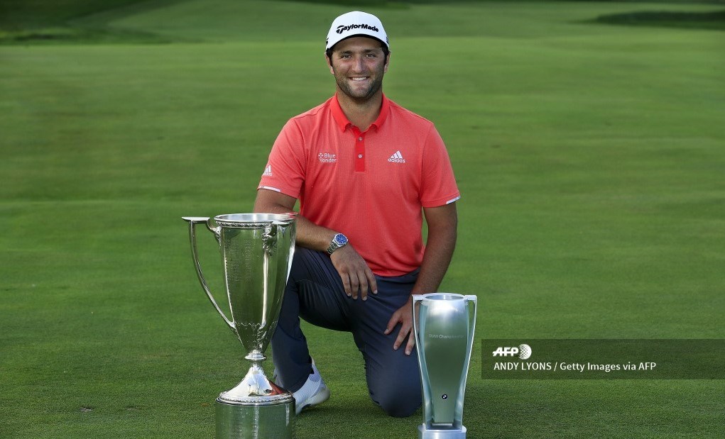 Siêu phẩm gạt bóng đưa Jon Rahm đến chức vô địch BMW Championship