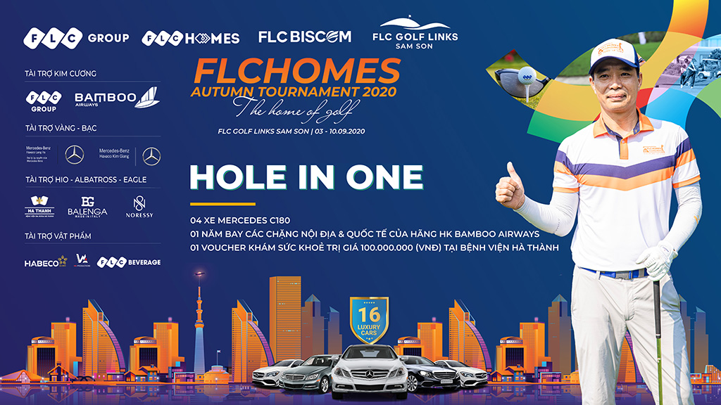 Golfer Trần Thanh Anh – chủ nhân giải thưởng HIO 10 tỷ đồng của  FLCHomes Autumn Tournamnet 2020