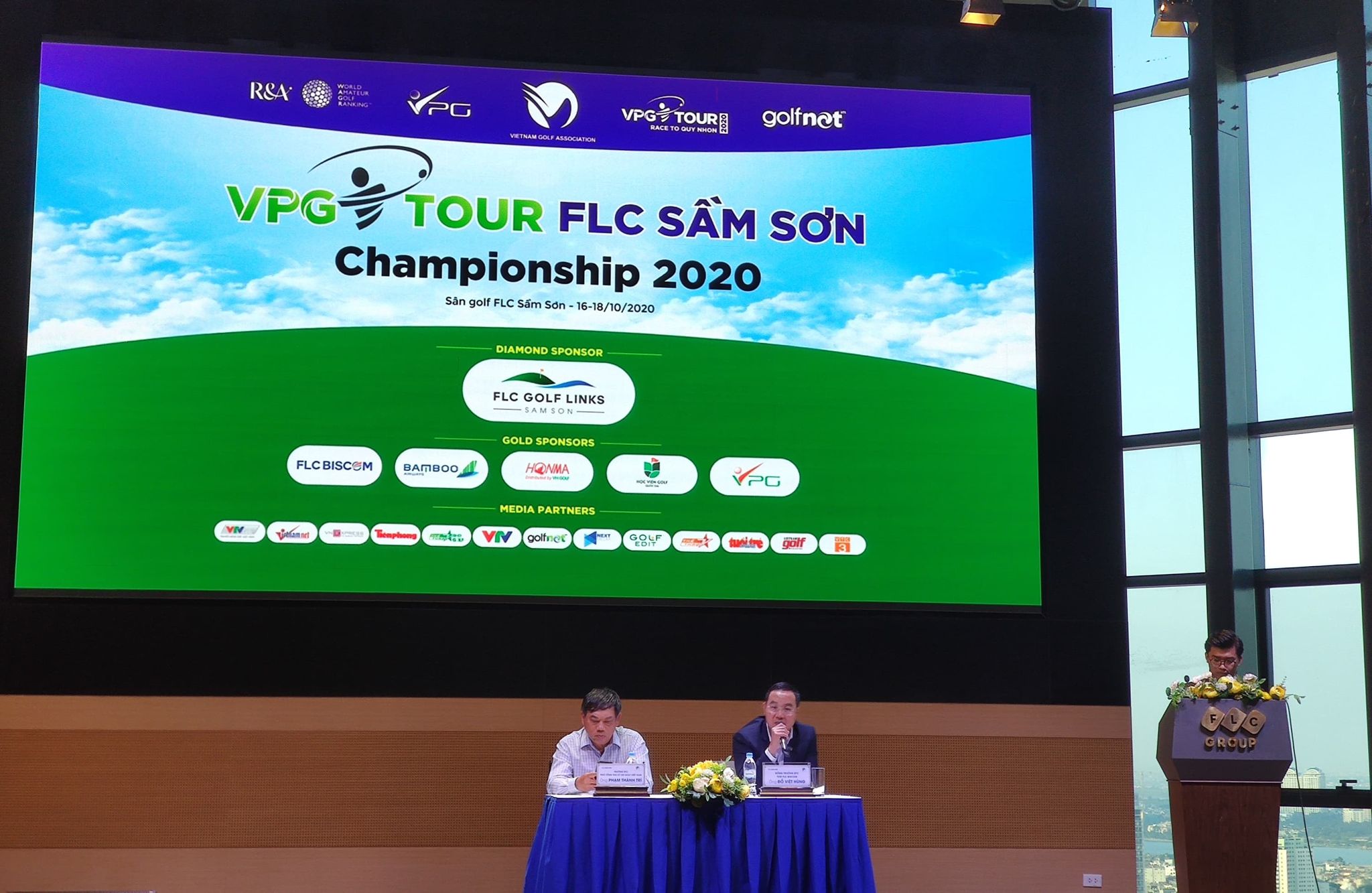 Buổi lễ công bố các giải đấu thuốc VPG Tour  được tổ chức tại trụ sở Bamboo Airways