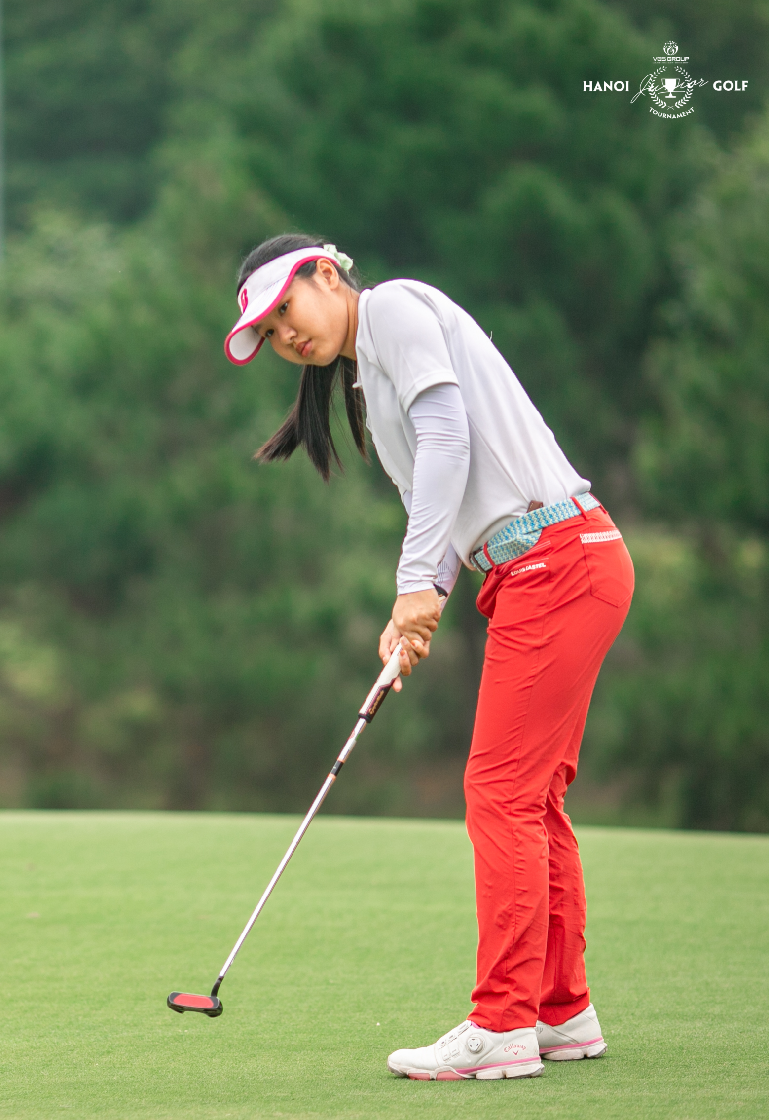Phạm Thị Yến Vi là golfer đầu tiên vô địch Hanoi Junior Golf Tour