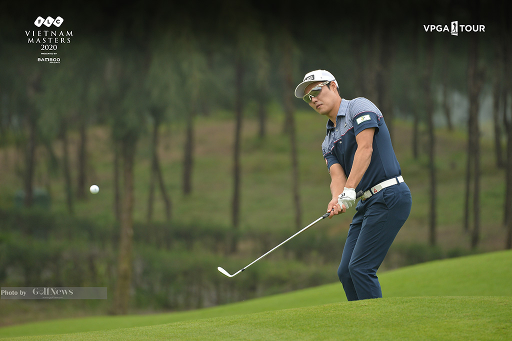 Golfer đến từ Hàn Quốc Park Ji Won vươn lên vị trí thứ 2