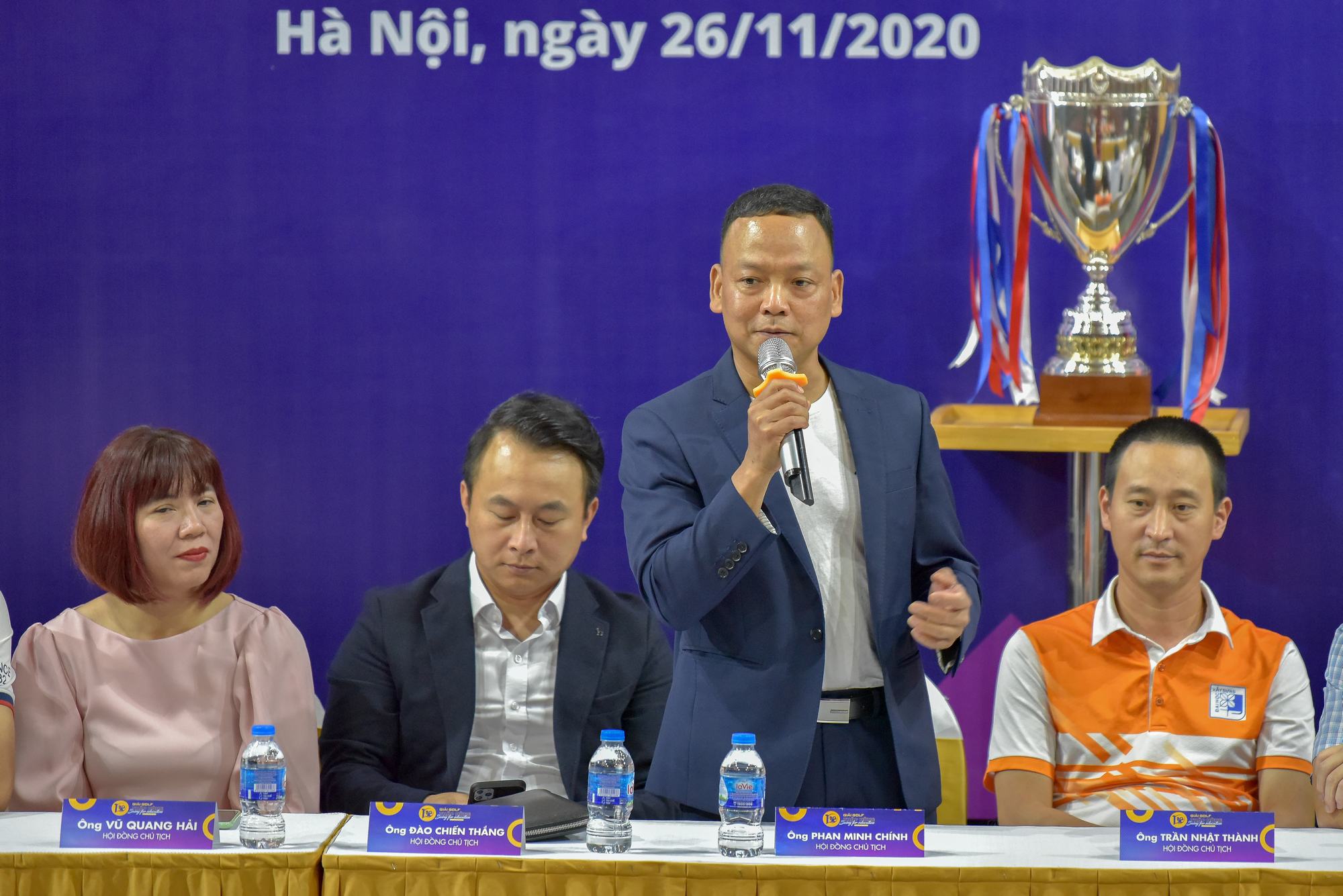 Ông Phan Minh Chính - Chủ tịch CLB golf NEU, Chủ tịch Hội đồng Giải