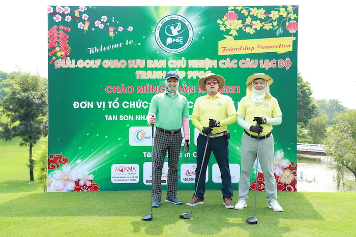 Đại diện CLB golf Thủ Đức tham dự giải đấu