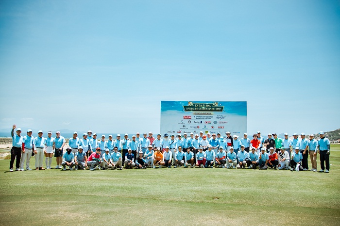 Các Golfer tham gia giải đấu tại KN Golf Link 17-4-2021