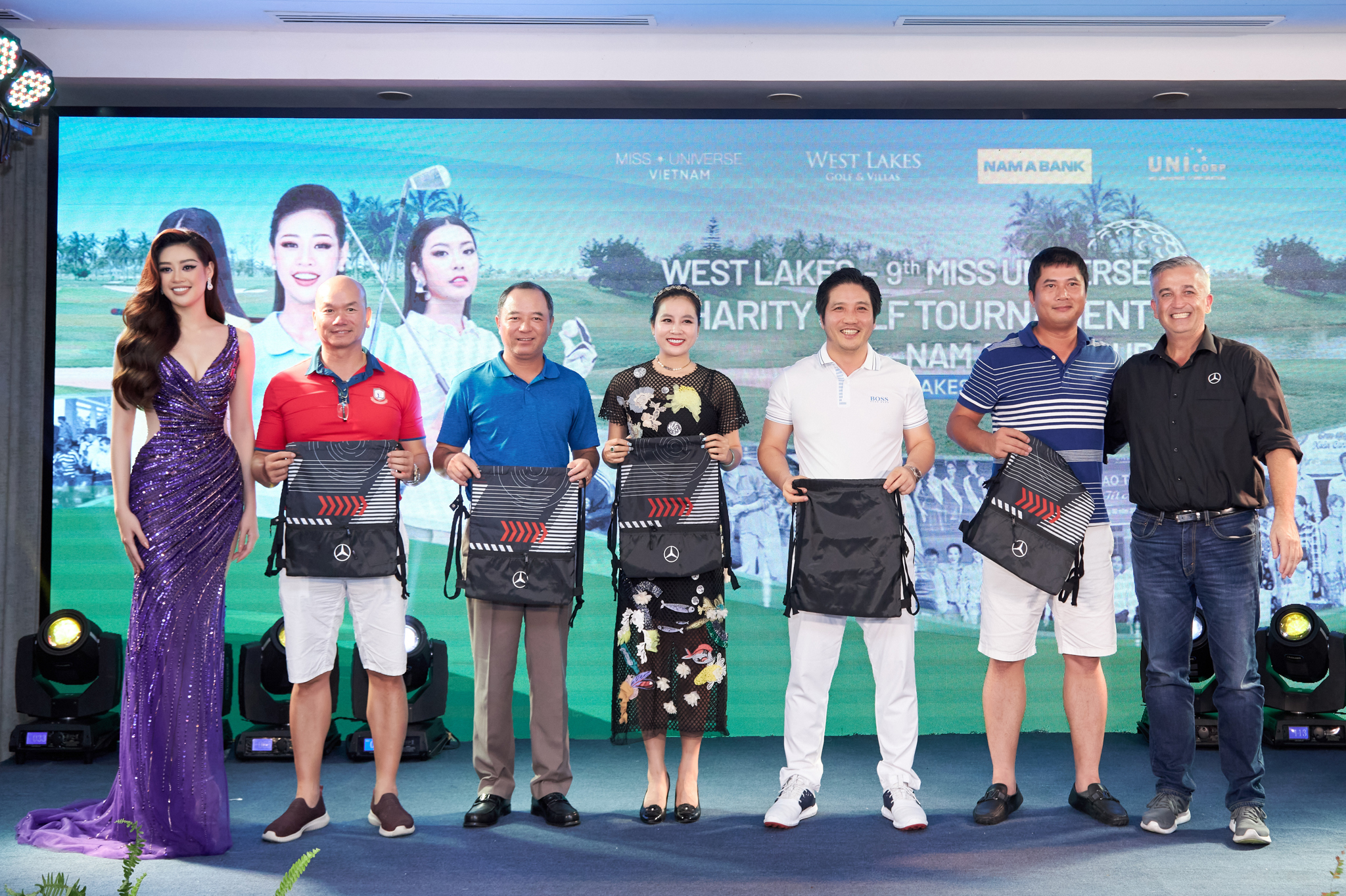 5 golfer có thành tích tốt nhất tại vòng loại MercedesTrophy  Lê Đông Lâm, Đoàn Quang Cương, Trần Huỳnh Thy Diễm, Trần Khải Hoàn, Lý Vĩnh Hùng