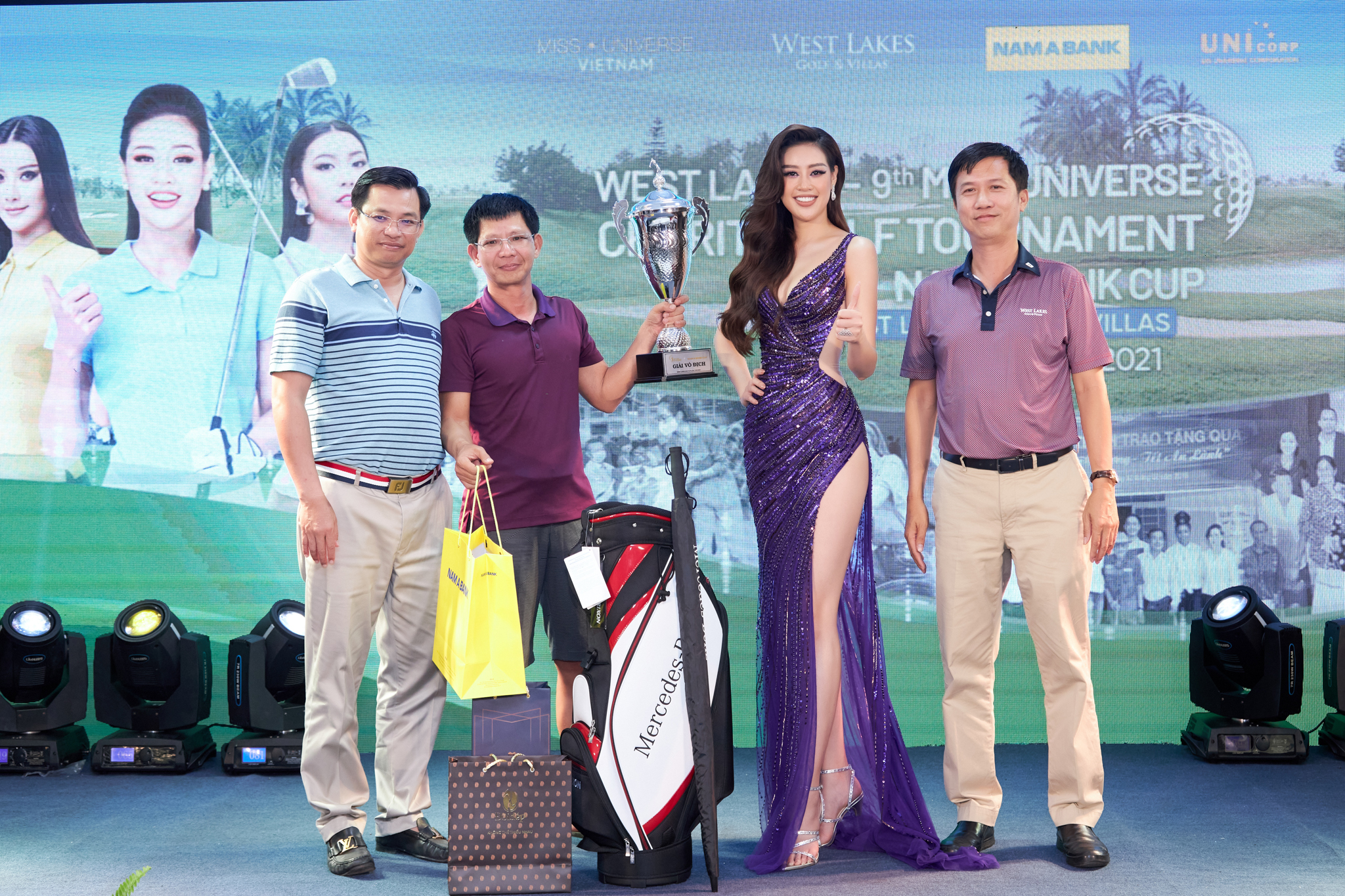 Golfer Trần Nguyên Hưng vô địch giải đấu với Gross 77