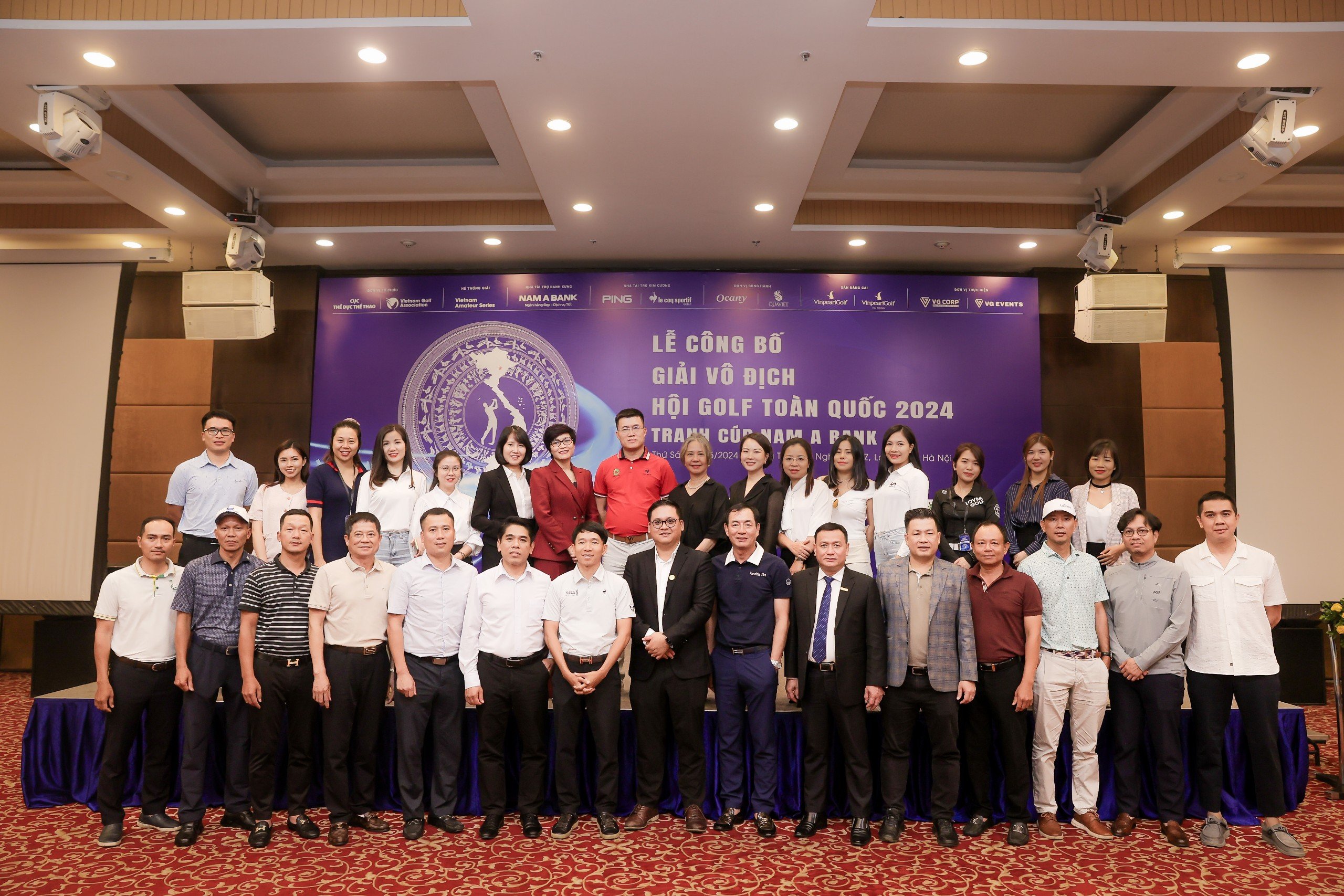 Khởi tranh Giải Vô địch các Hội Golf toàn quốc 2024 - Tranh cúp Nam A Bank