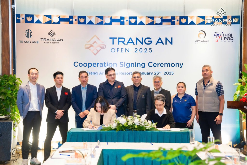 Trang An Golf & Resort và All Thailand Golf Tour ký kết hợp tác tổ chức Trang An Open 2025