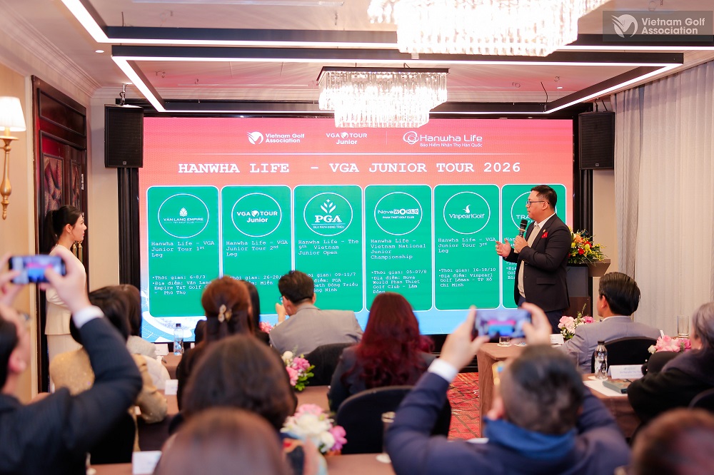 Hanwha Life - VGA Junior Tour 2026: Hệ Thống Giải Golf Trẻ Quốc Gia 4 Hanwha Life – VGA Junior Tour 2026: Bệ Phóng Mới Cho Golf Trẻ Việt Nam