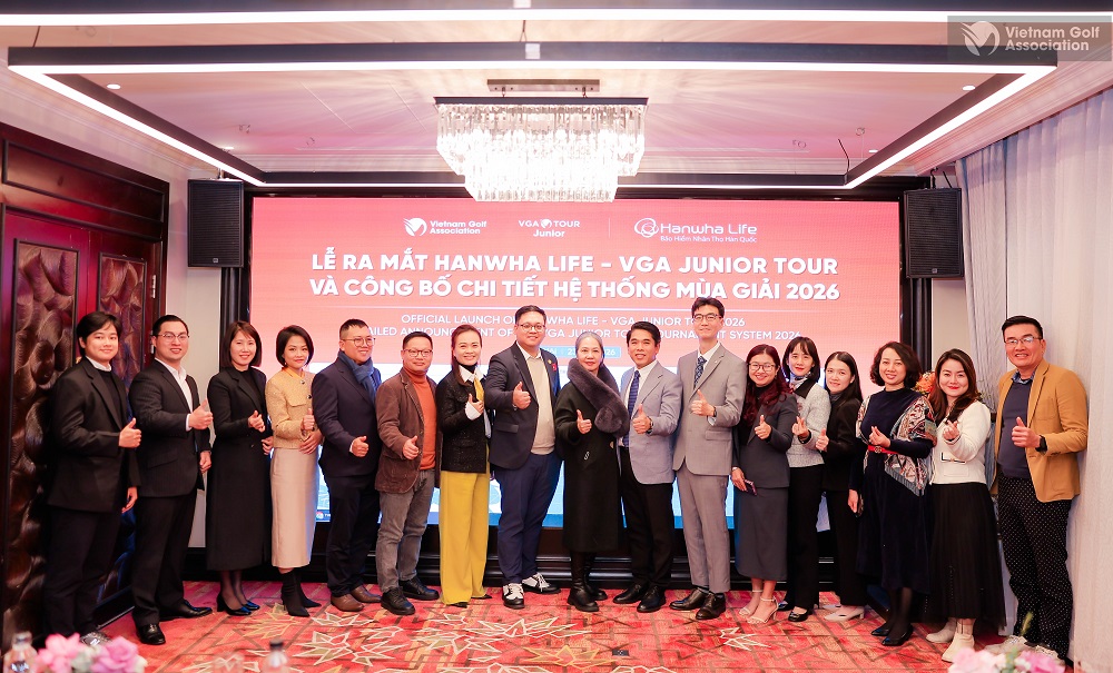 Hanwha Life - VGA Junior Tour 2026: Hệ Thống Giải Golf Trẻ Quốc Gia 3 Hanwha Life – VGA Junior Tour 2026: Bệ Phóng Mới Cho Golf Trẻ Việt Nam