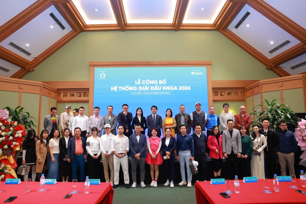 HNGA công bố hệ thống giải đấu 2026: Mùa golf sôi động mới của Thủ đô chính thức khởi động
