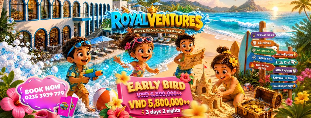 Royalventures School Holiday Escape In Hoi An