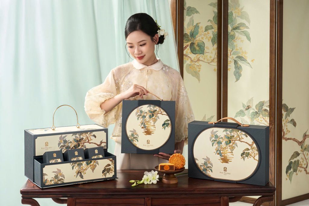 Bánh Trung Thu Pan Pacific Hà Nội 2026 - Hương Mộc Lưu Niên