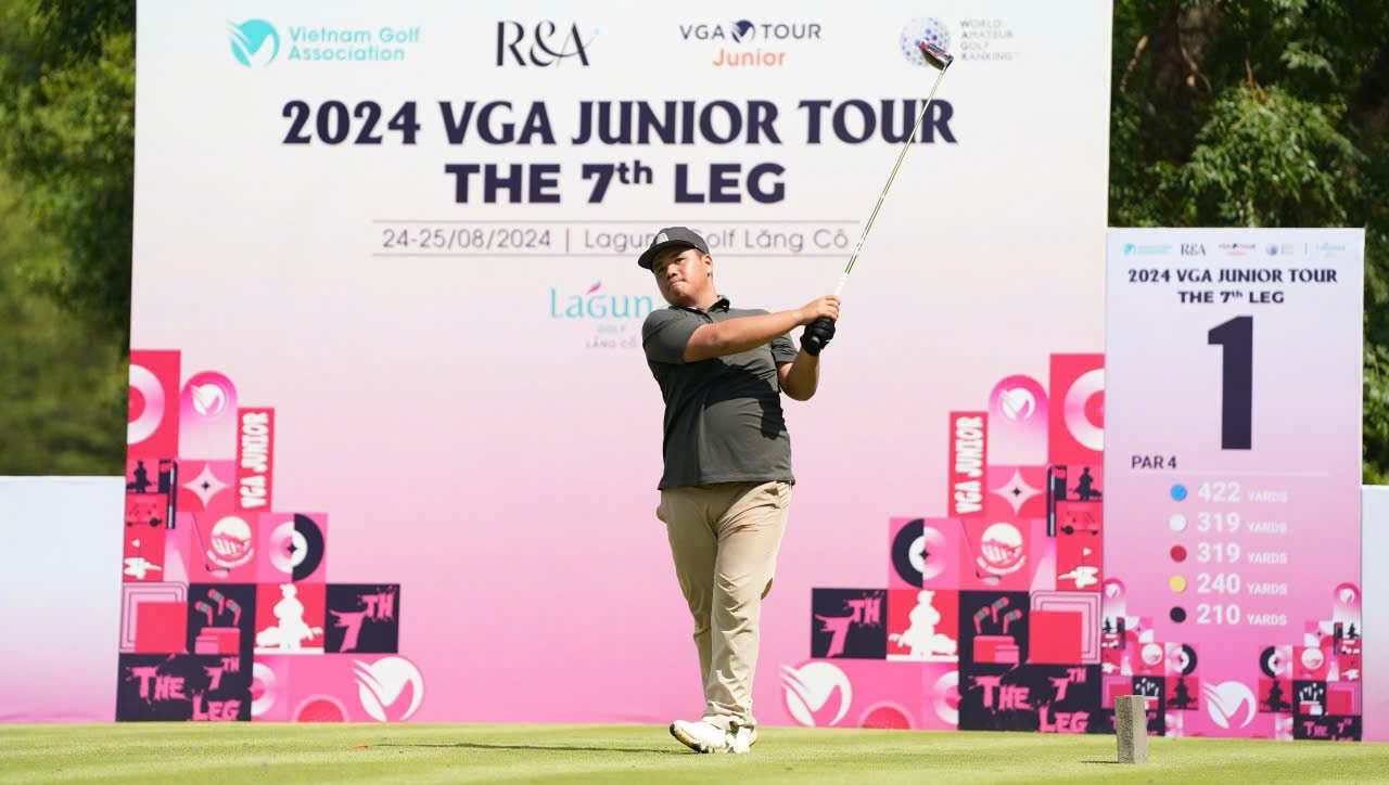 Ngày khởi tranh đầy cảm xúc tại chặng 7 VGA Junior Tour 2024