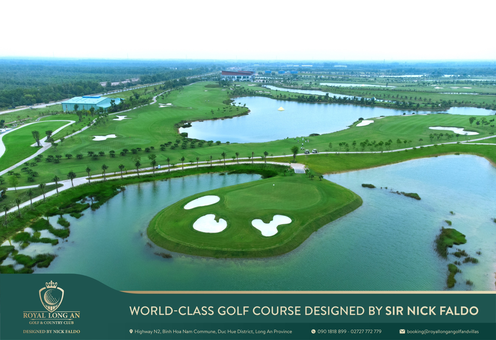 Royal Long An Golf & Country Club: Sẵn sàng chào đón 9 hố golf mới đầy thách thức