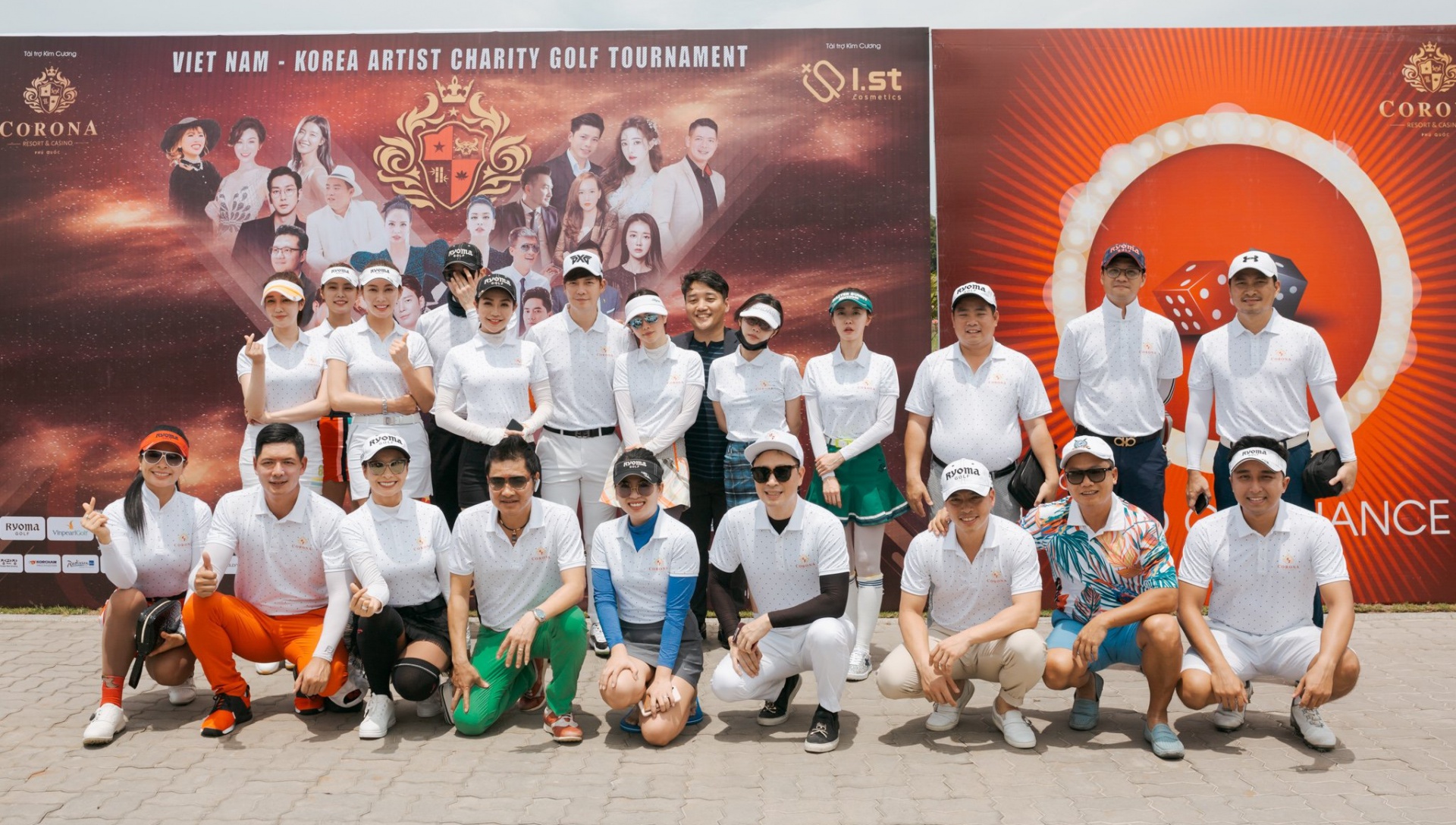 Nhiều ngôi sao góp mặt tại giải Corona Theatrer Phú Quốc Golf Tournament