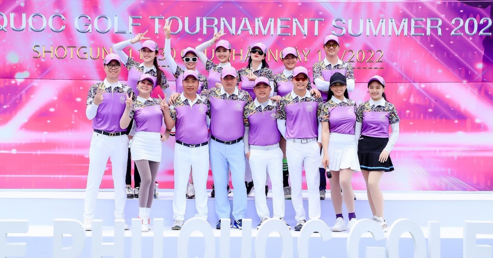 Corona Theatre Phú Quốc Golf Tournament – Summer 2022 thu hút nhiều ngôi sao