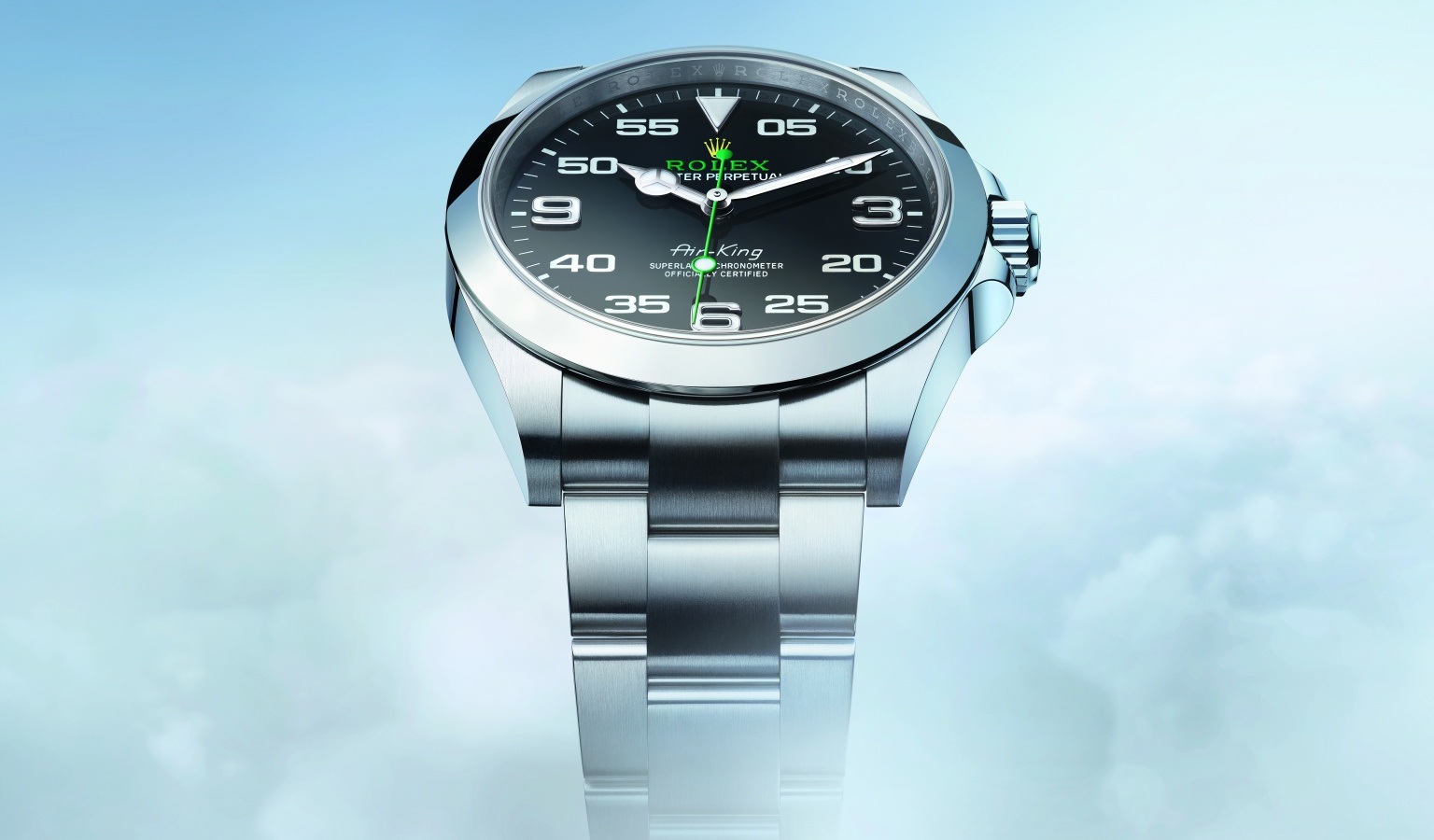 Oyster Perpetual Air-King - Chinh phục bầu trời
