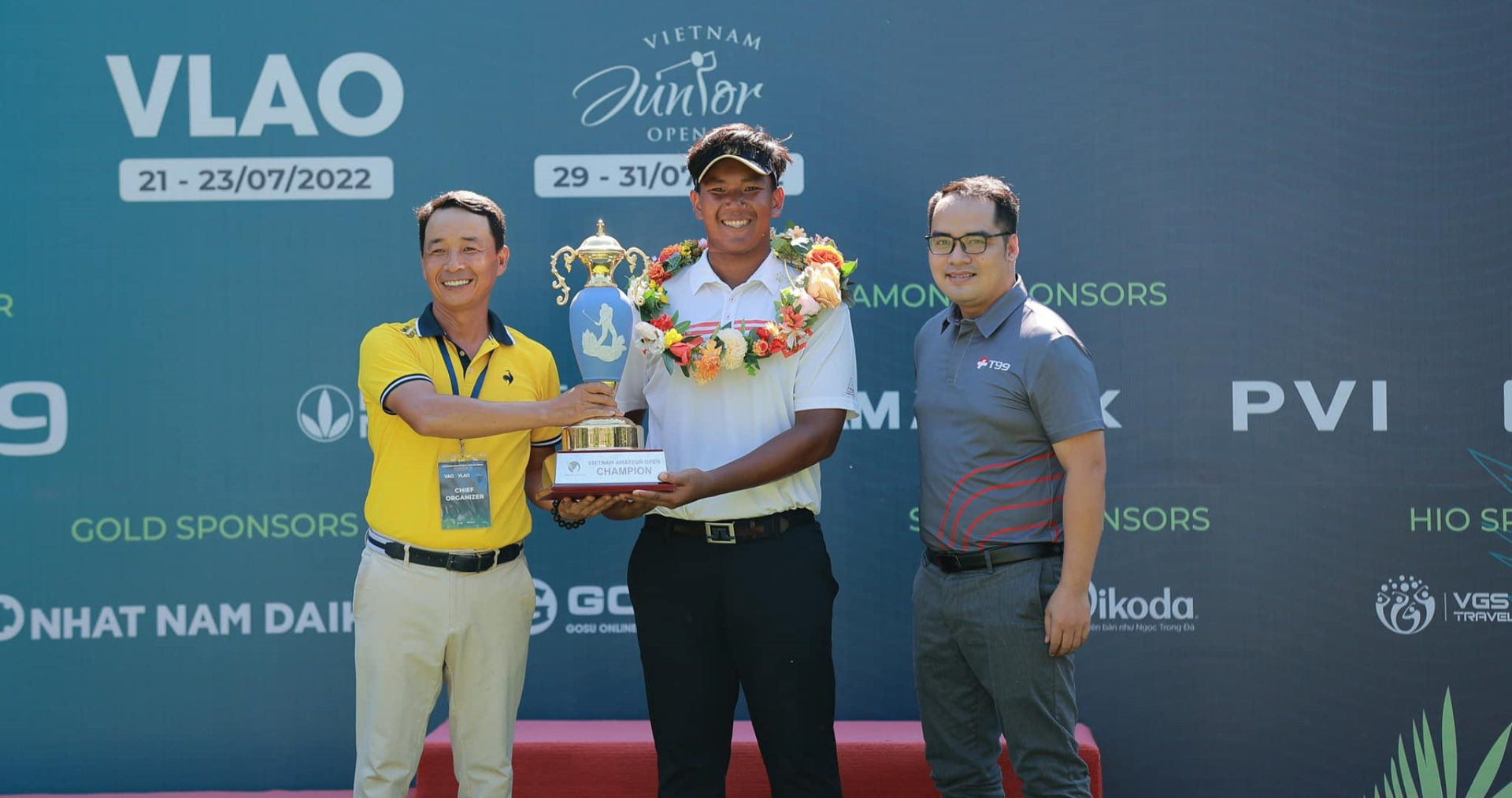 Golfer Thái Lan vô địch giải Nghiệp dư Nam Quốc gia Mở rộng 2022