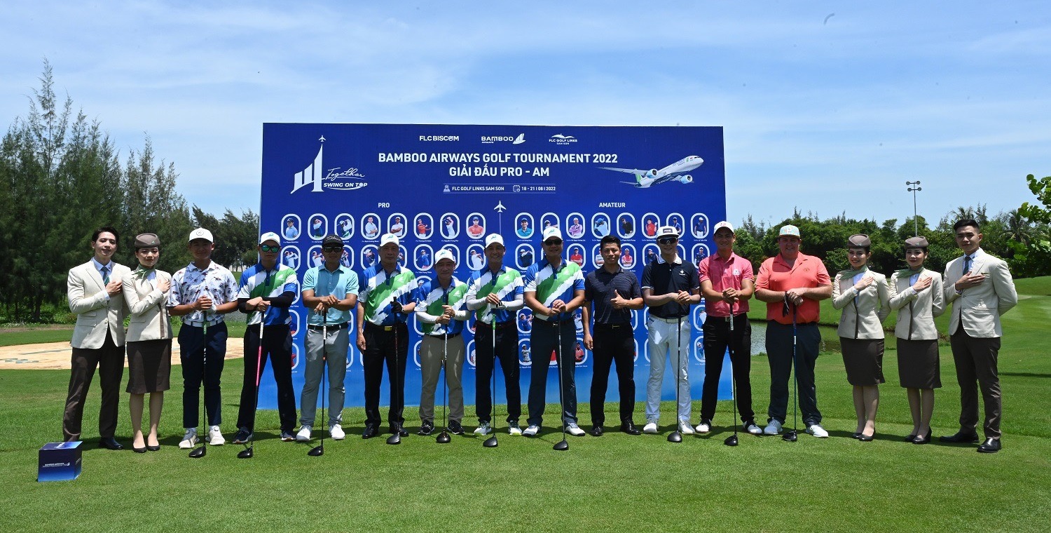 Chính thức khởi tranh giải golf mừng sinh nhật Bamboo Airways