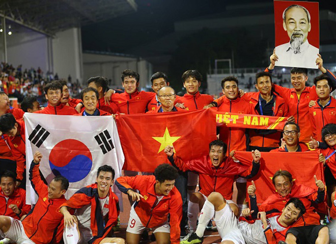 Đội tuyển bóng đá nam Việt Nam giành HCV Sea Games 30