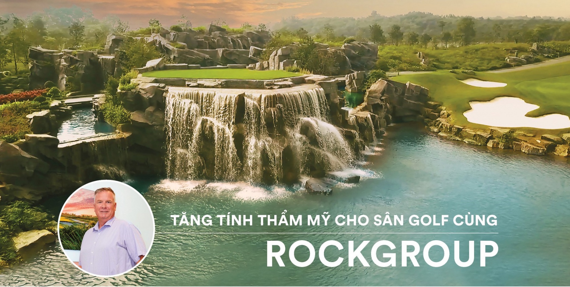 Accentuating golf courses’ beauty with RockGroup  
