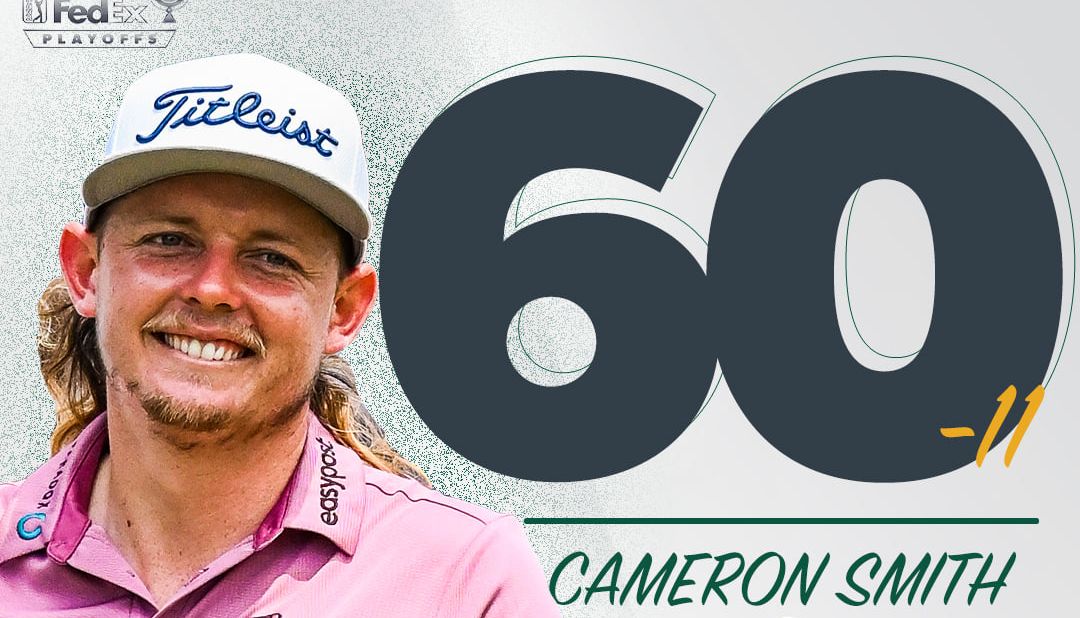 Lập kỷ lục mới, Cameron Smith chia sẻ ngôi đầu với Jon Rahm
