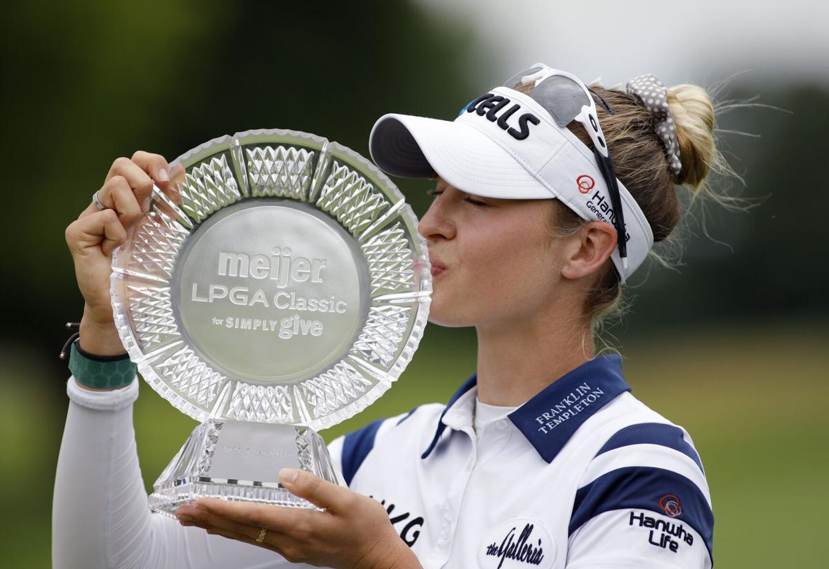 Nelly Korda vô địch Meijer LPGA Classic với điểm âm kỷ lục