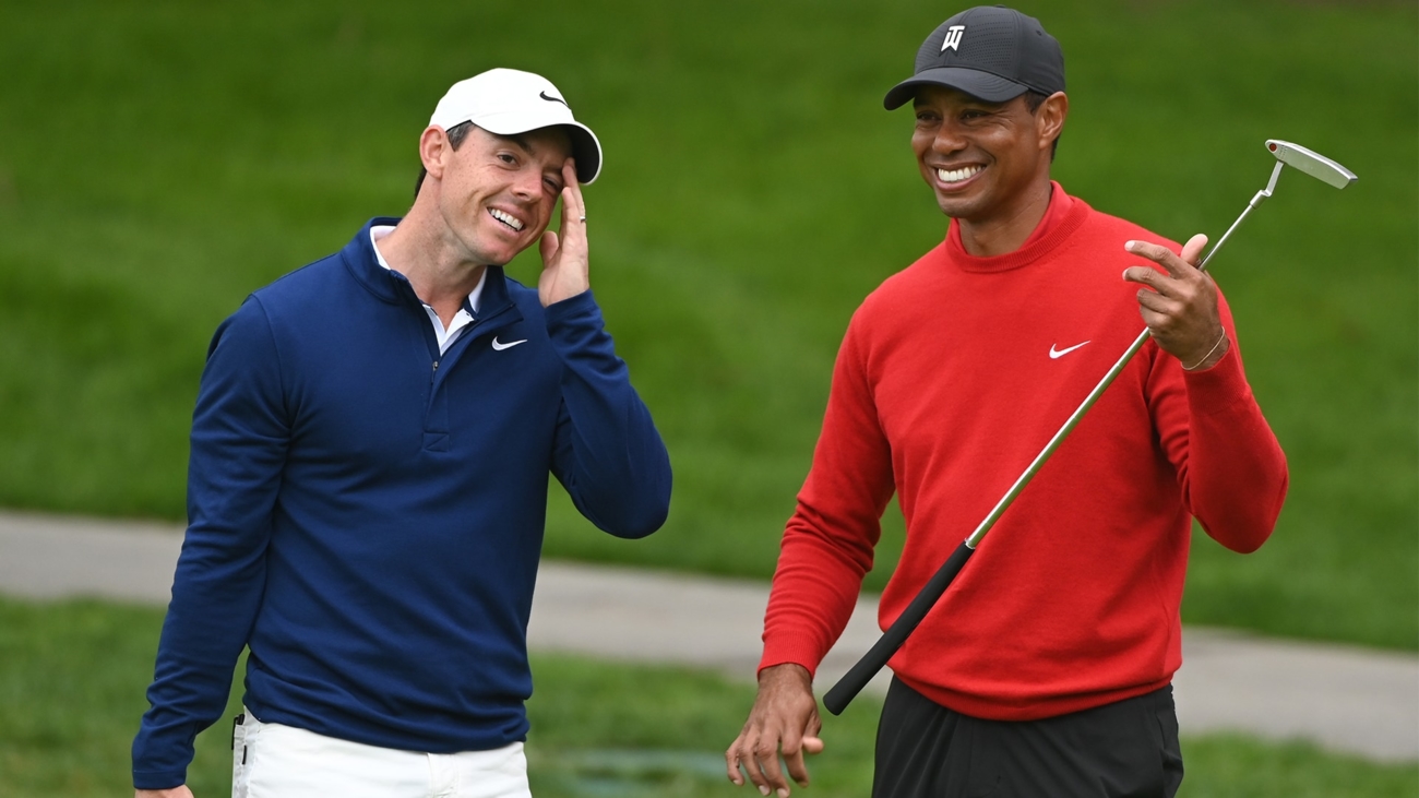 Rory McIlroy và Tiger Woods