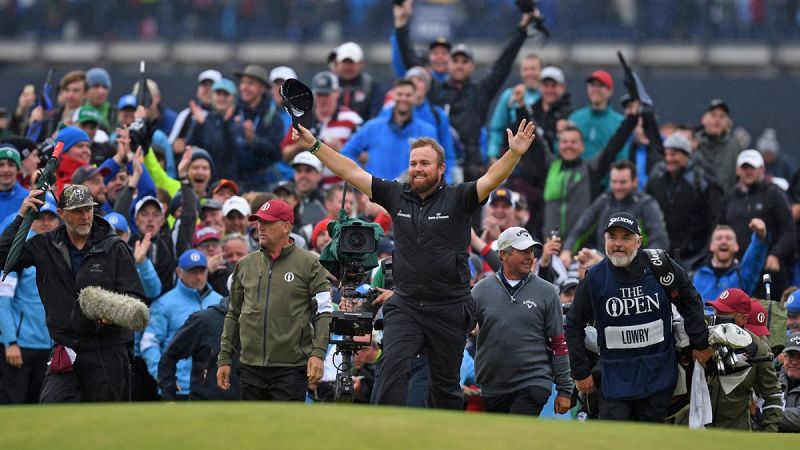 Shane Lowry, golfer đăng quang hồi 2019 vẫn là đương kim vô địch