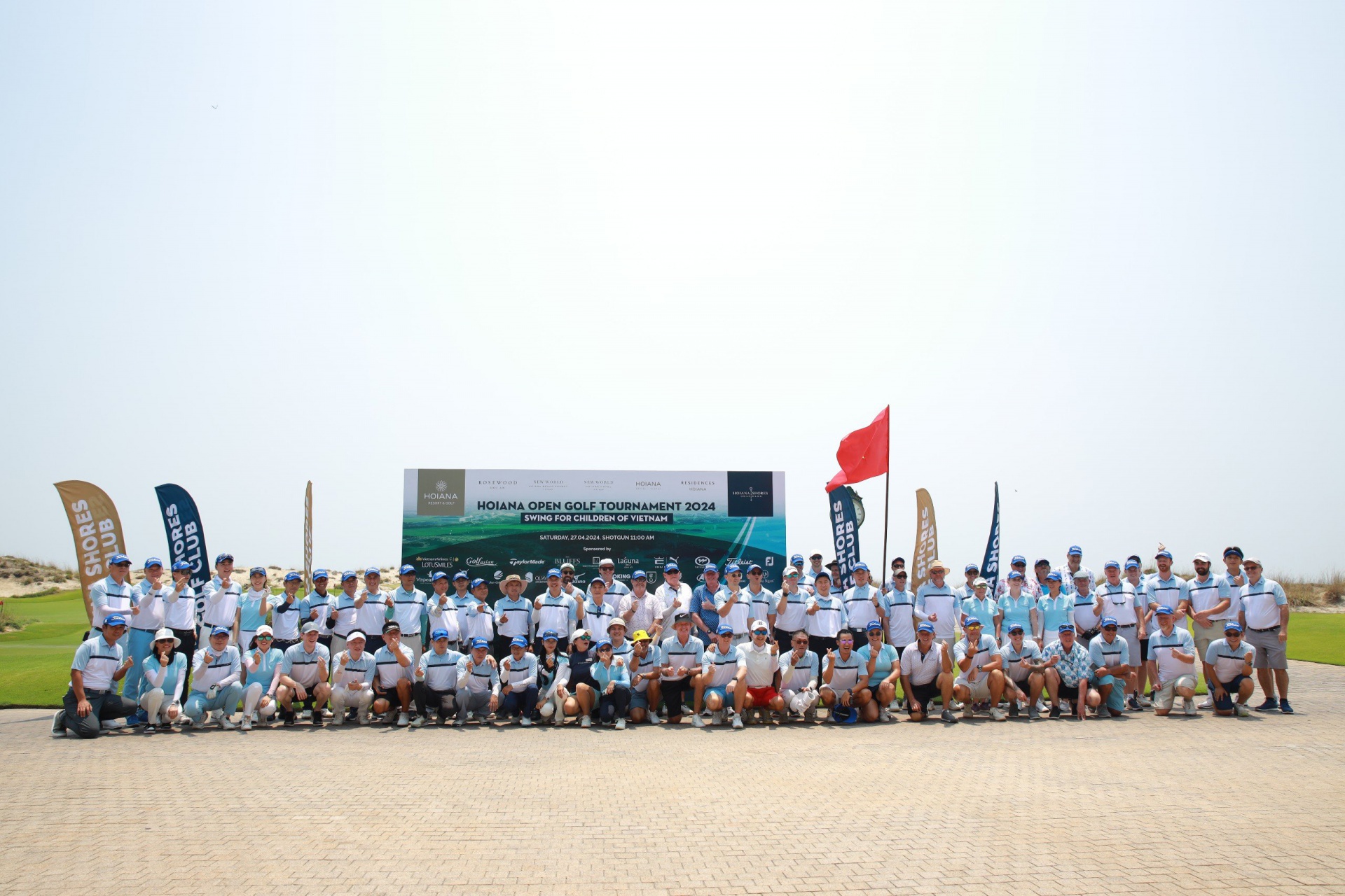 Các gôn thủ tham gia giải đấu Hoiana Open Golf Tournament 2024 – “Vì trẻ em Việt Nam