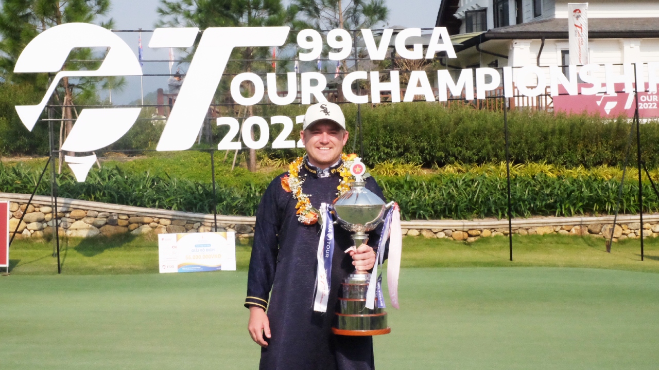 Winning the T99 VGA Tour Championship 2022, Joel Troy pocketed 500 million VND