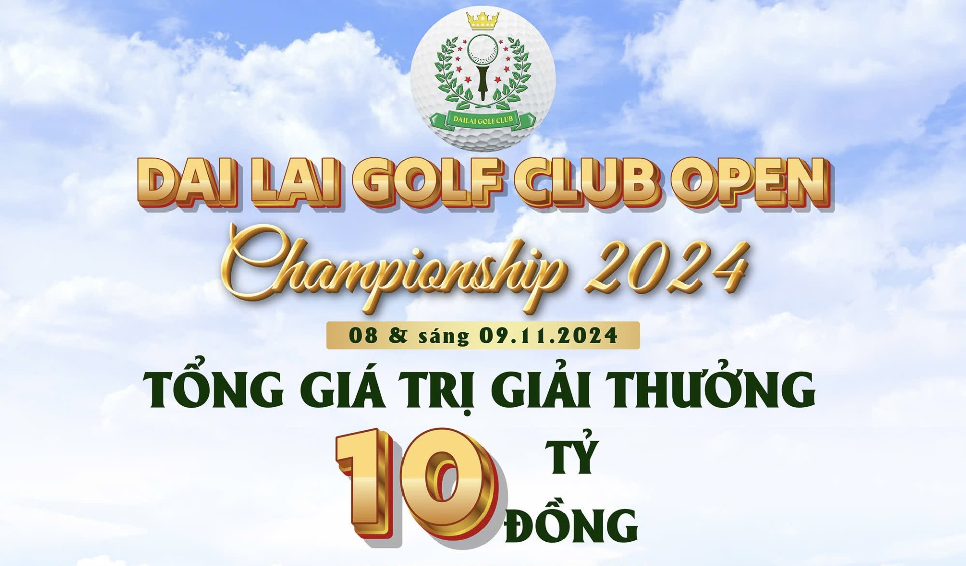 Chuẩn bị khởi tranh giải Vô địch CLB Sân golf Đại Lải mở rộng 2024 