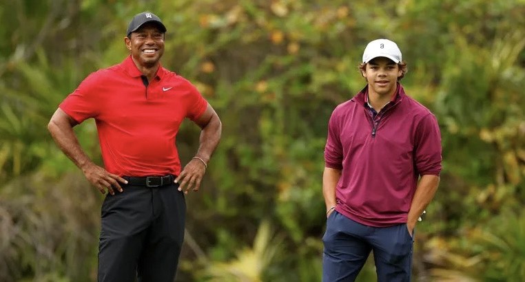 Charlie Woods nỗ lực xuất hiện trên đường đua PGA Tour
