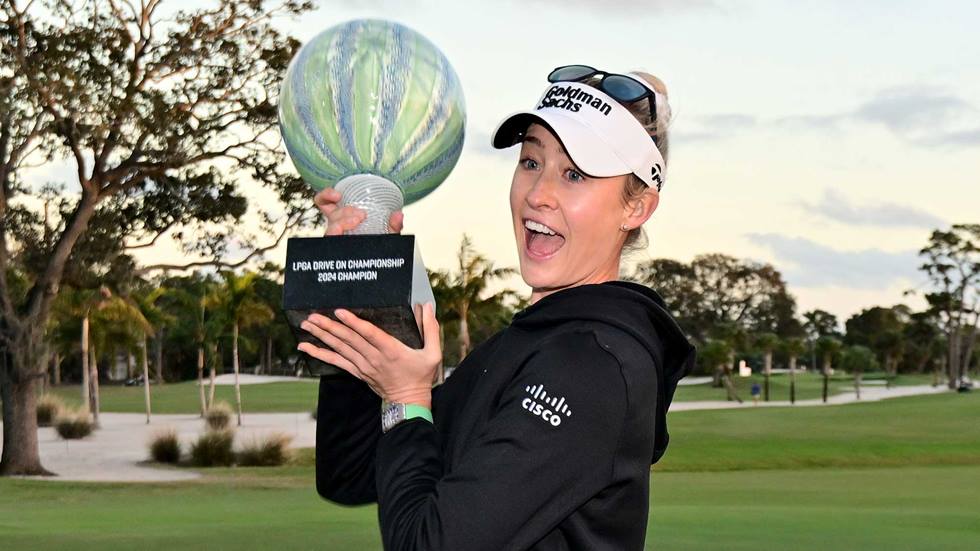 Thắng playoff kịch tính, Nelly Korda giải cơn khát danh hiệu LPGA