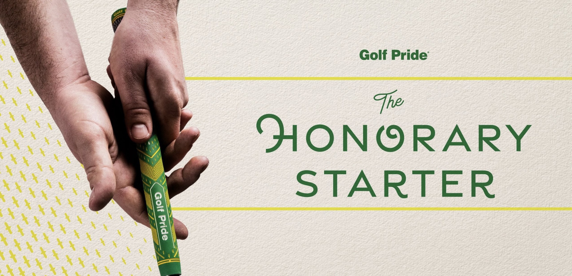 Golf Pride Announces The Honorary Starter Limited Edition Grip