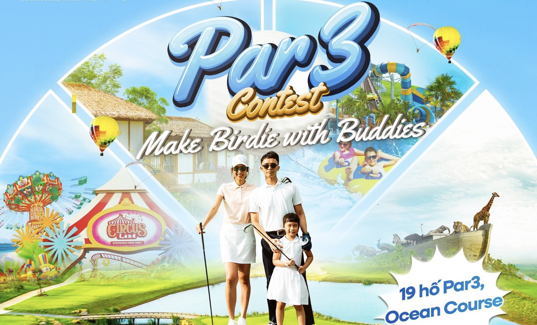Giải golf Par 3 Contest chuẩn bị được tổ chức tại Việt Nam