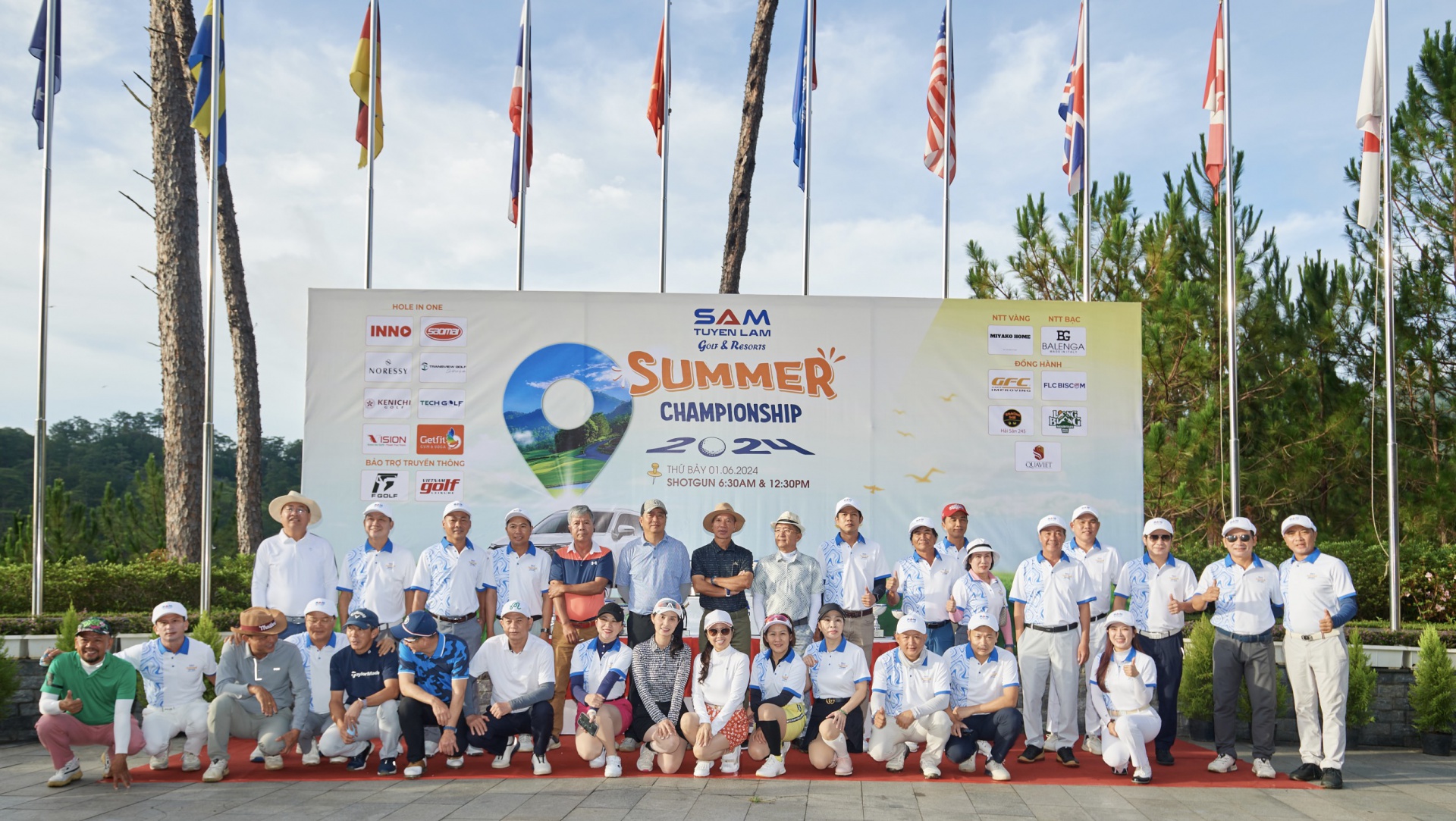 Lộ diện nhà vô địch giải golf SAM Tuyen Lam Summer Championship 2024