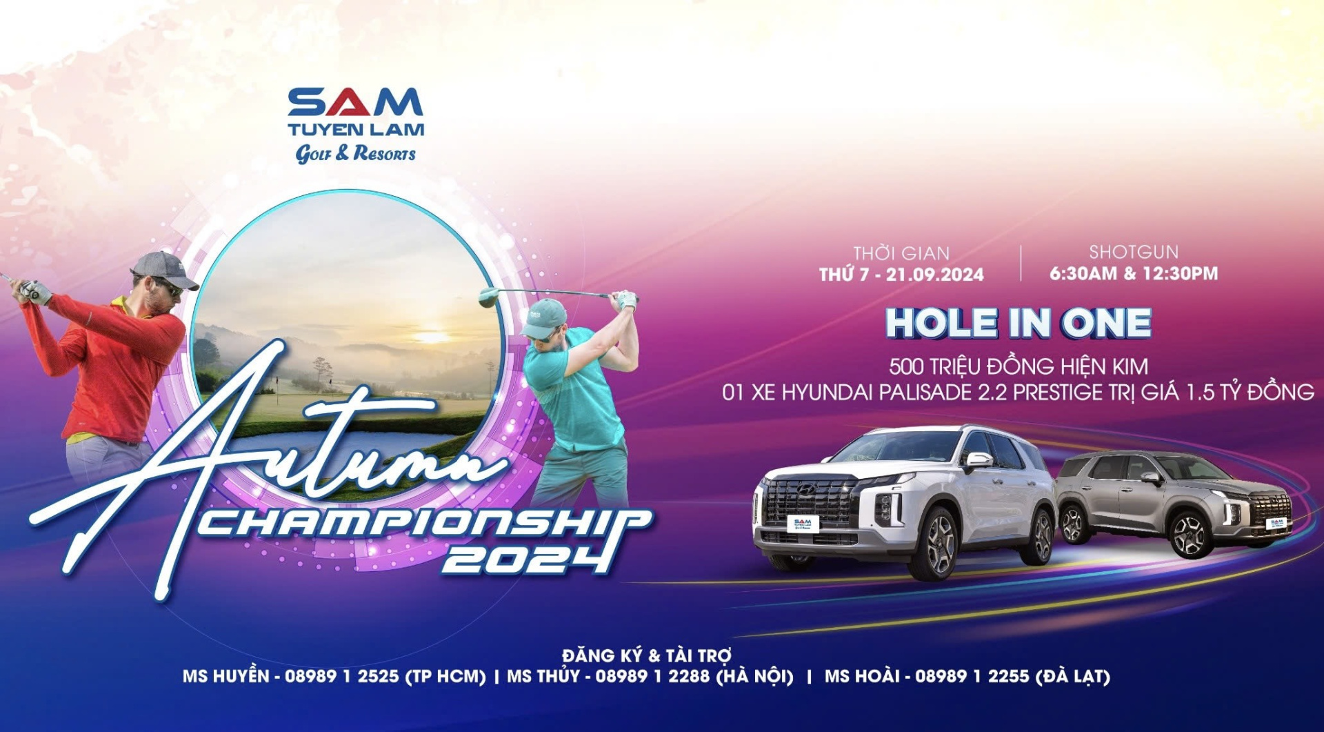 SAM Tuyền Lâm Autumn Championship 2024 chuẩn bị trở lại trong tháng 9