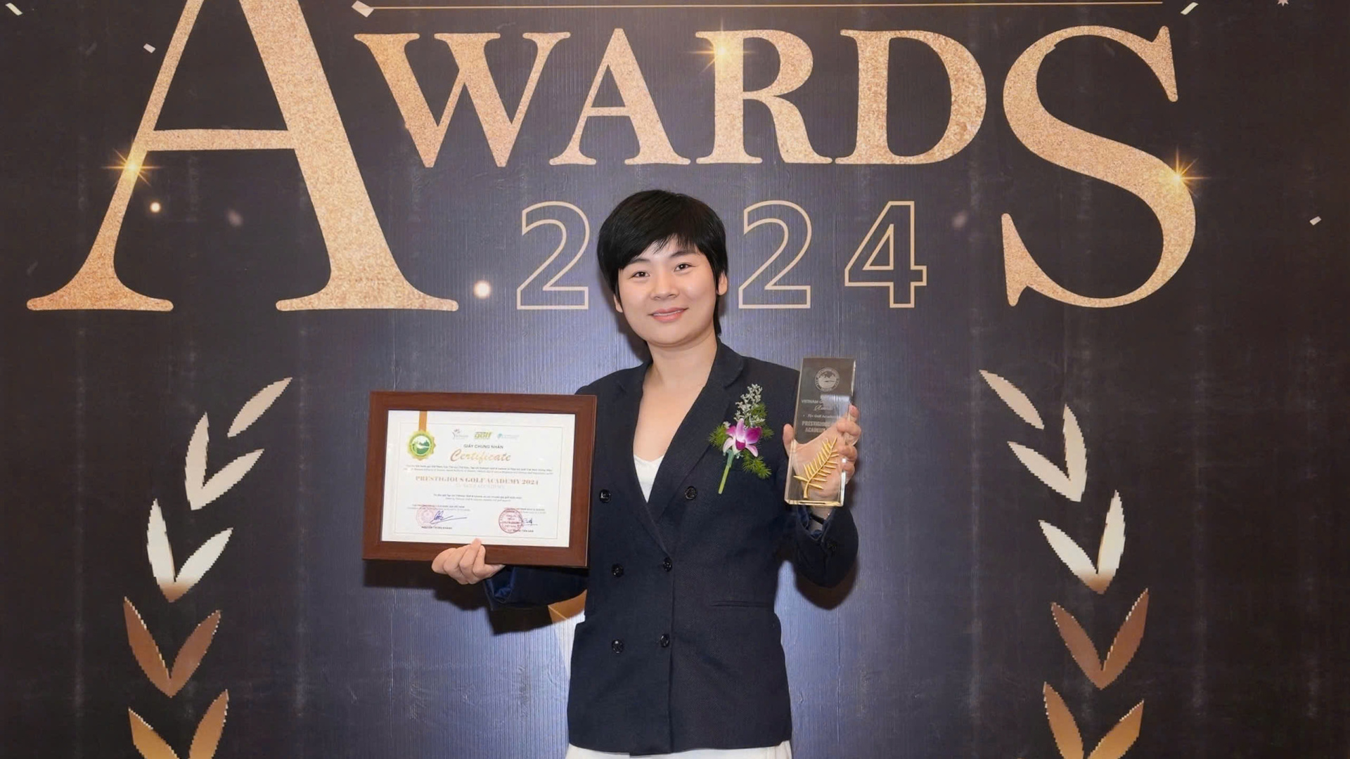 Vietnam Golf & Leisure Awards xướng tên 72+ Golf Academy là “Học viện golf uy tín 2024”