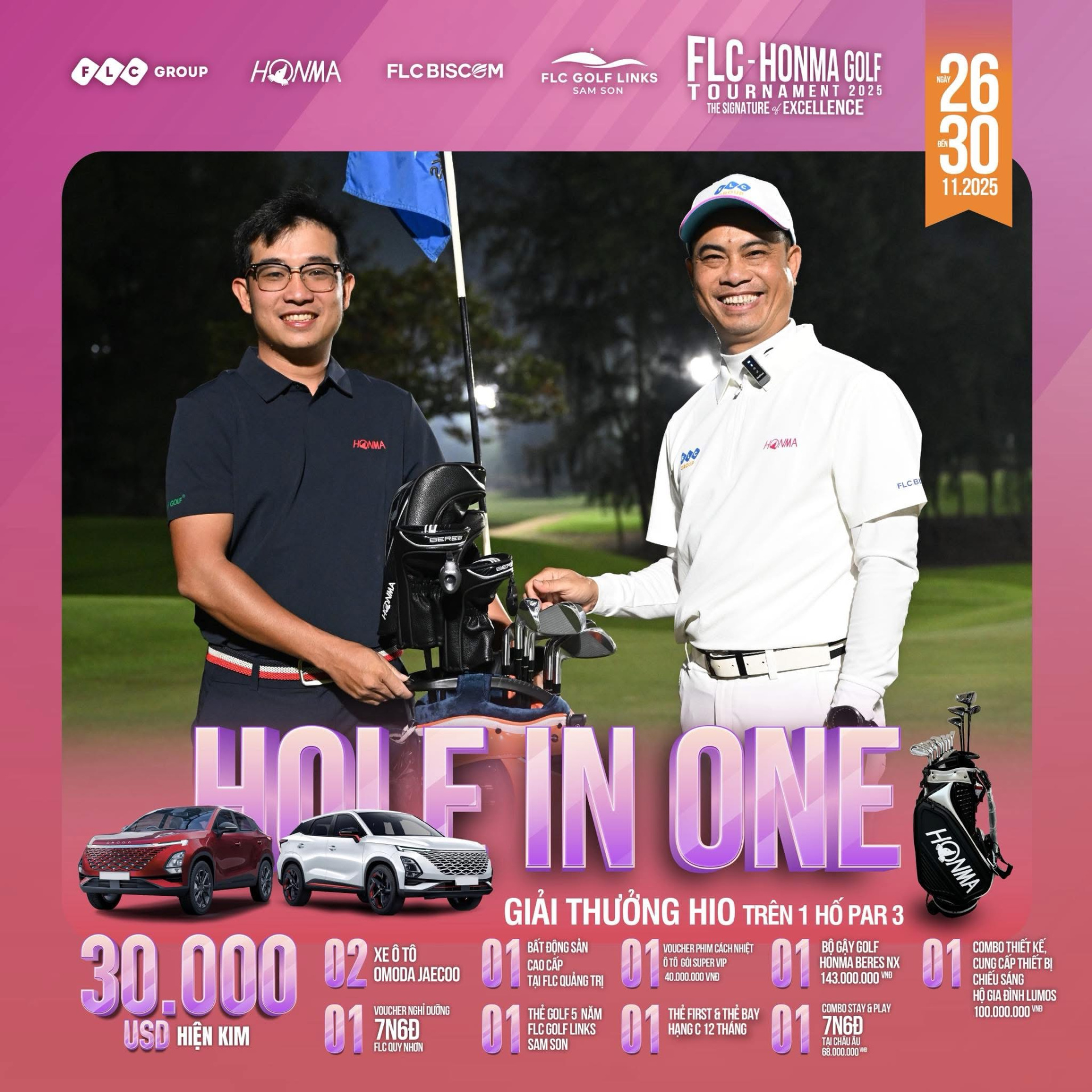 Xuất hiện HIO chục tỷ rung chuyển FLC x Honma Golf Tournament 2025