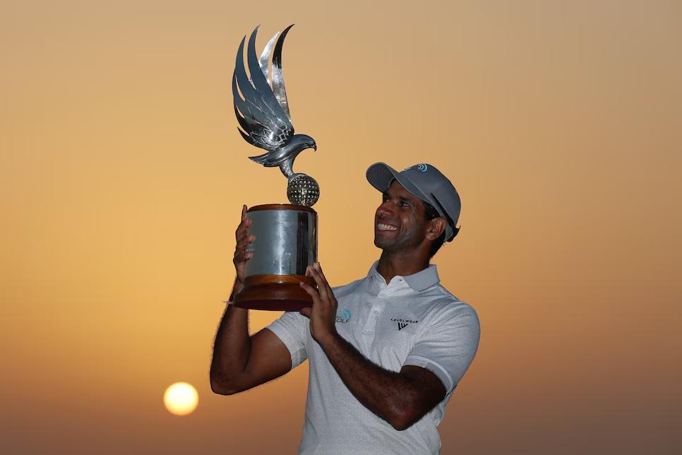 Aaron Rai giành chiến thắng nghẹt thở tại Abu Dhabi HSBC Championship 2025