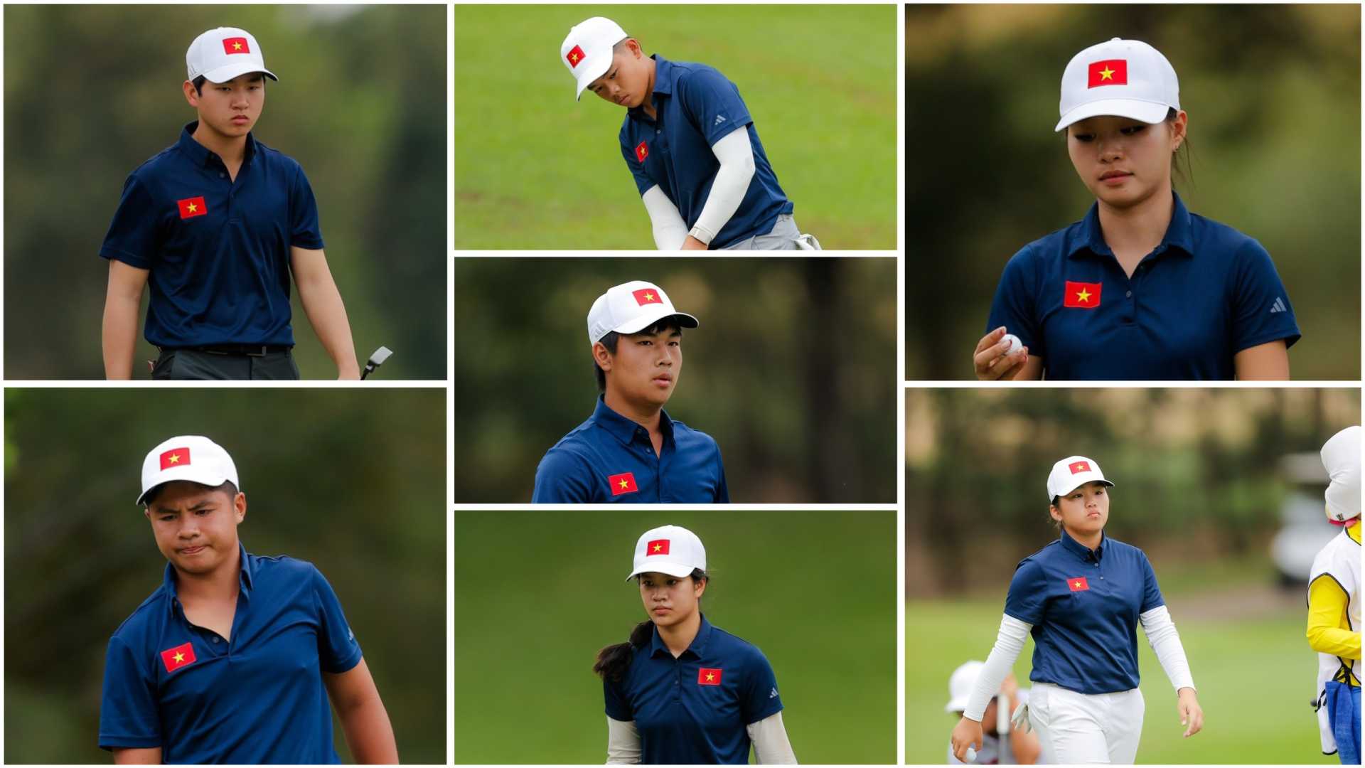 Việt Nam đồng dẫn đầu sau ngày mở màn môn Golf SEA Games 33