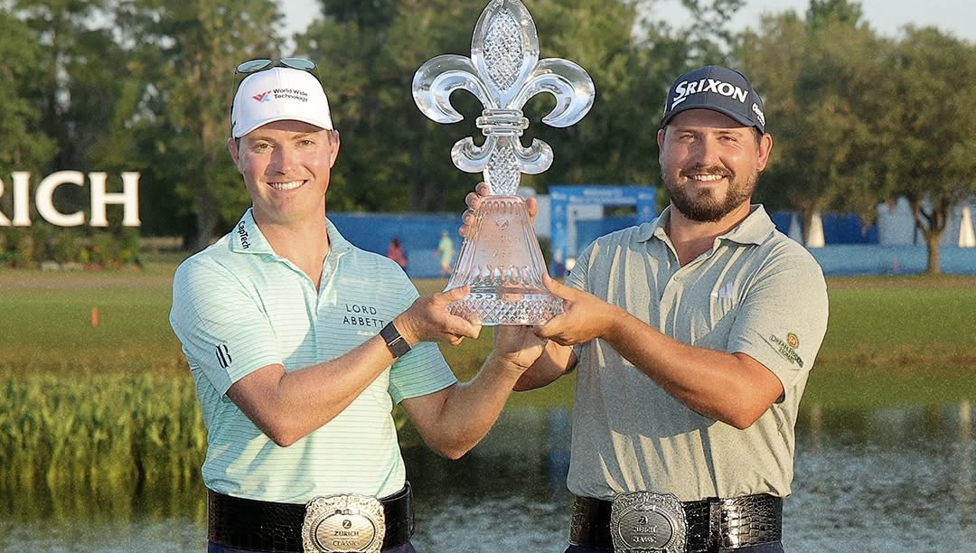 Zurich Classic 2025: Andrew Novak & Ben Griffin lần đầu chạm đỉnh vinh quang