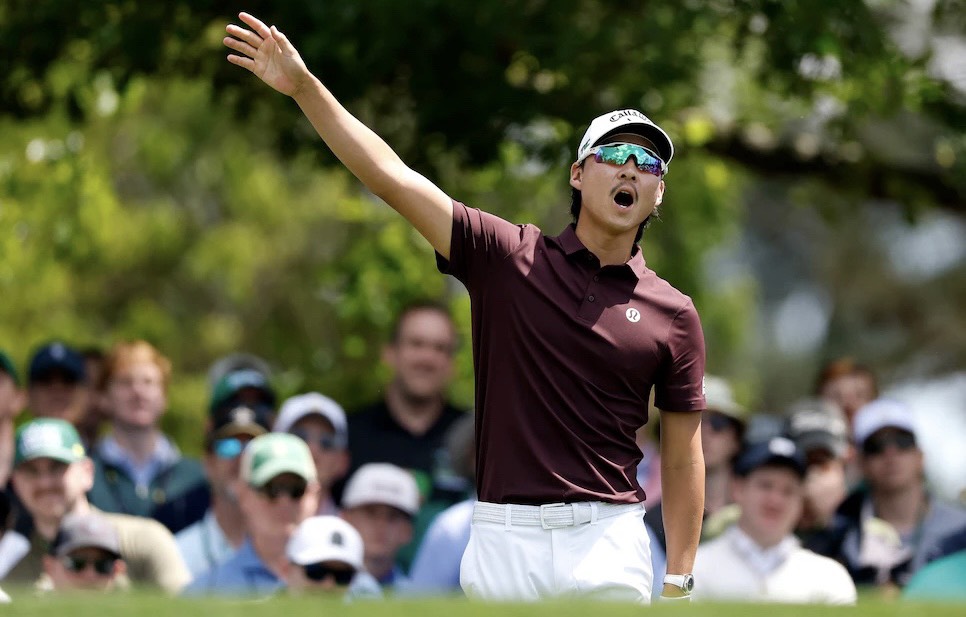 The Masters 2025: Vì sao Min Woo Lee bị phạt dù chưa đánh bóng?